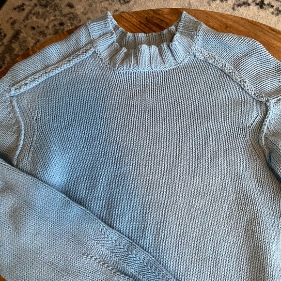 Blue Knit Sweater - Picture 2 of 5
